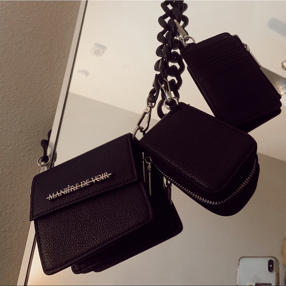 multi pocket chain bag 🖤🔗 manière de voir - Picture 1 of 6